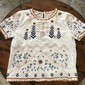 Embroidered blouse